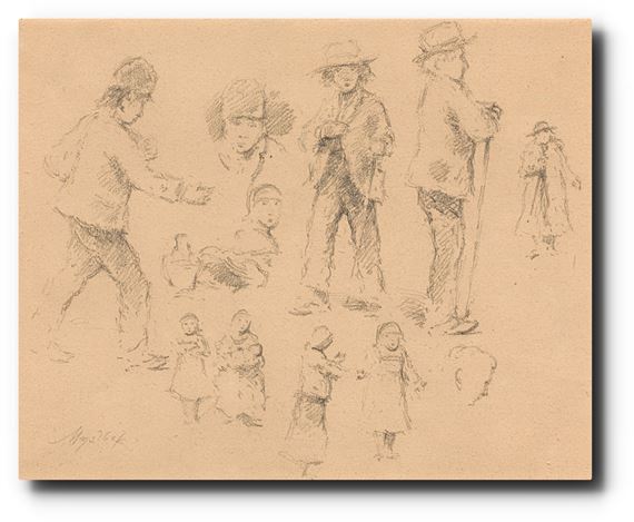 222. Studie by Josef Václav Myslbek