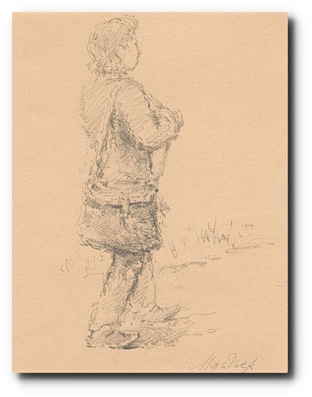 223. Intelektuál by Josef Václav Myslbek