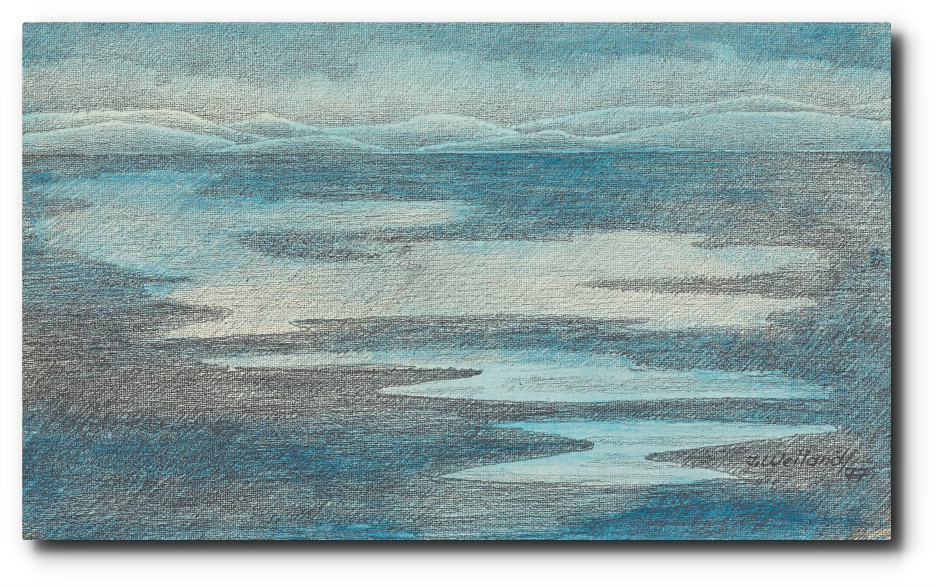 Artwork by Irma Weiland, 248. Snová krajina, Made of mixed media