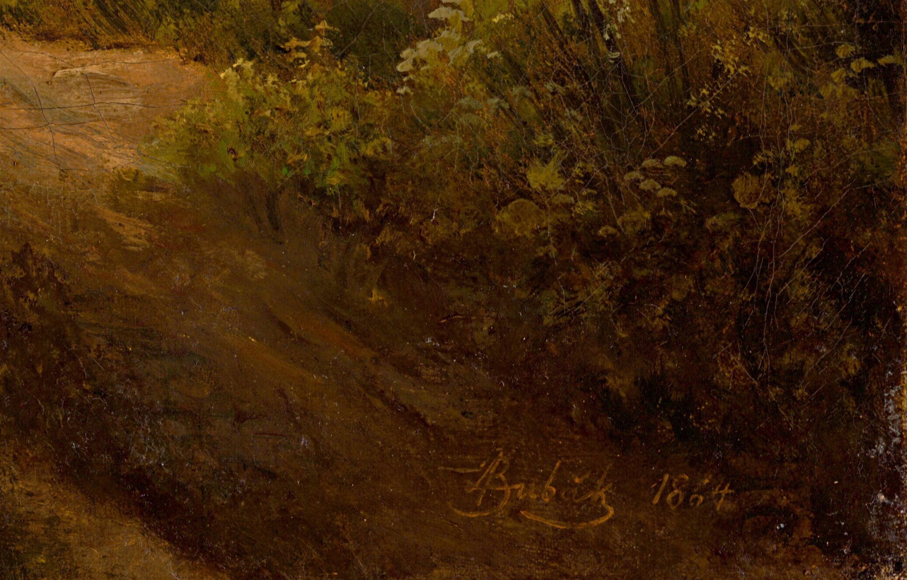 Artwork by Alois Bubák, 1. Letní idylická krajina