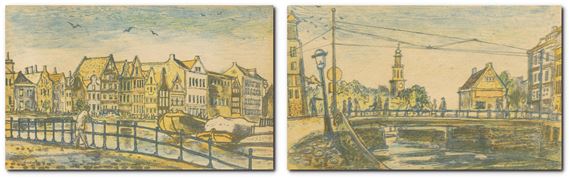 277. Konvolut 2 ks: Pohledy na město by Jindřich Mahelka