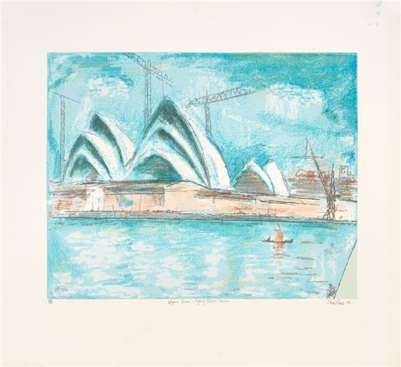 Lloyd Rees | Utzon's Vision - Sydney Opera House, 1983 (1895 - 1988 ...