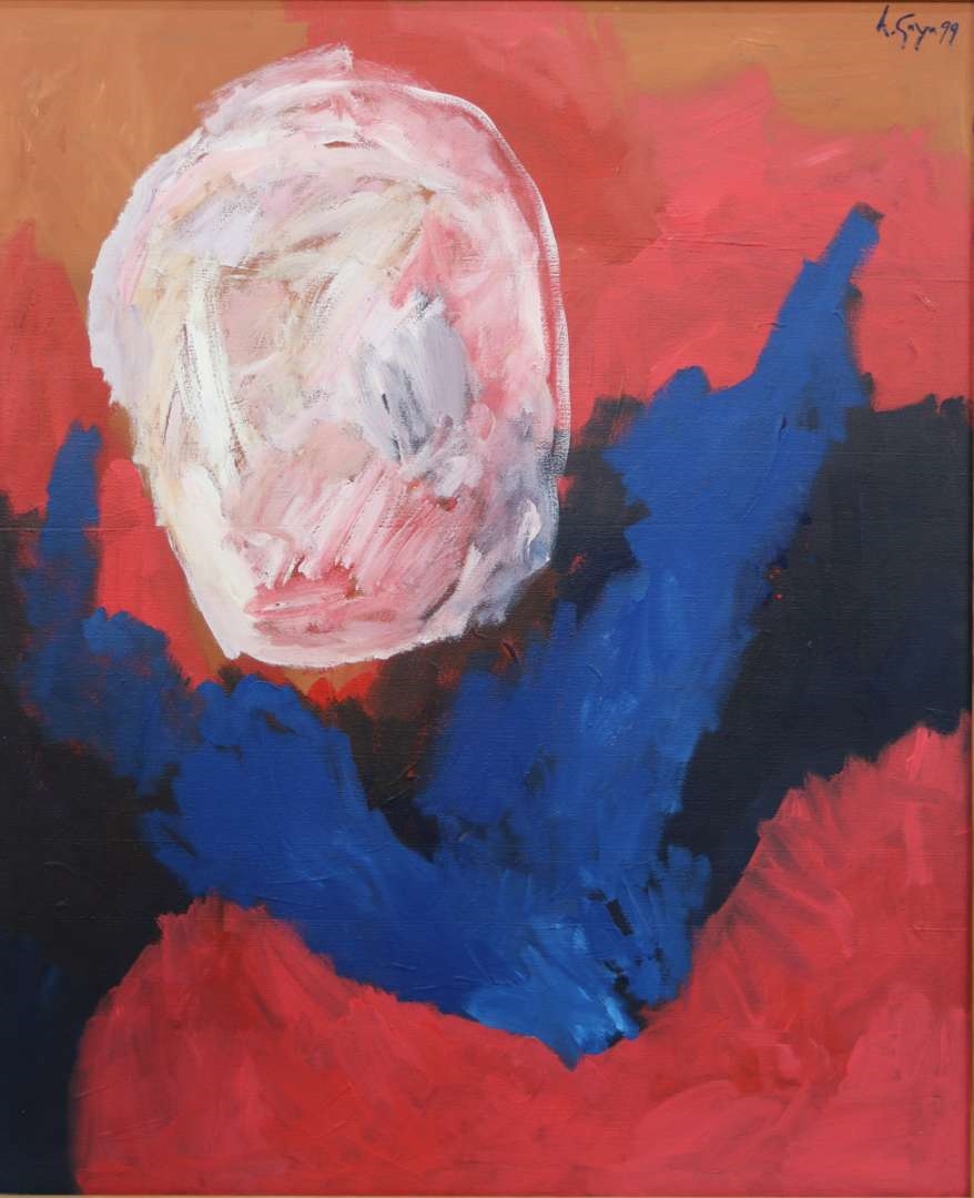 Artwork by Herly Gaya, Zonder titel, Made of acrylverf op papier