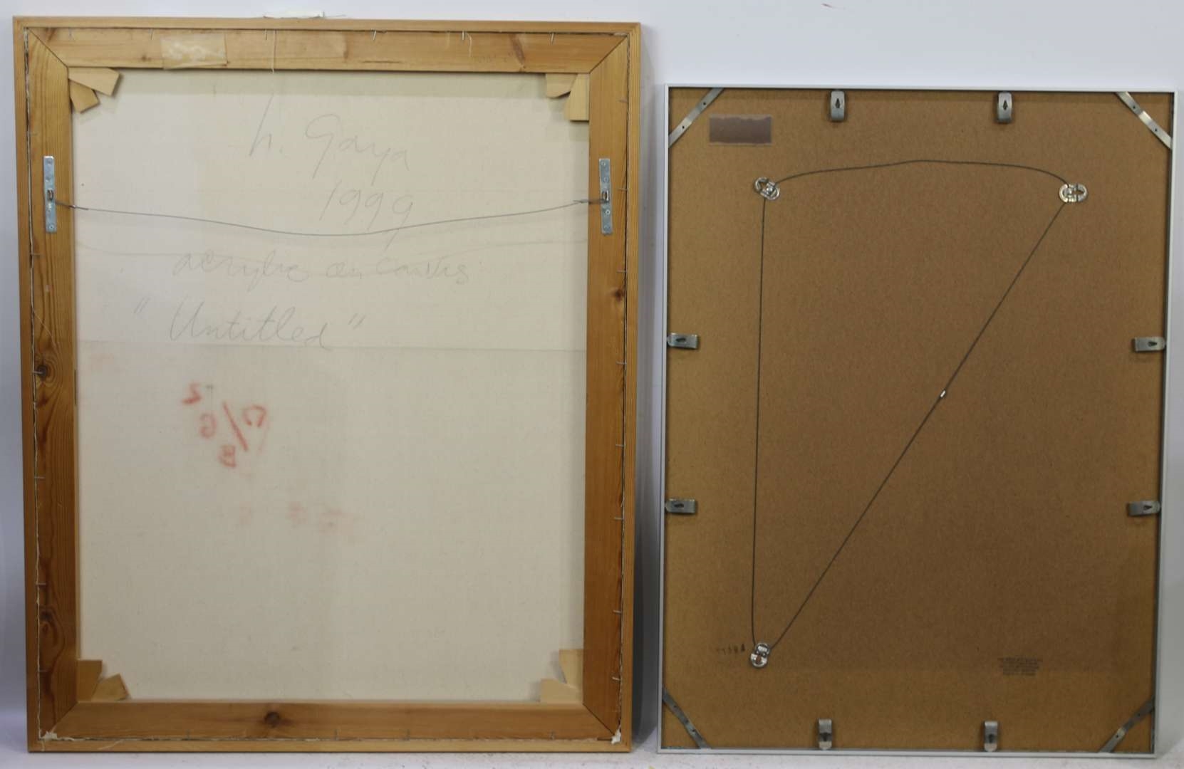 Artwork by Herly Gaya, Zonder titel, Made of acrylverf op papier