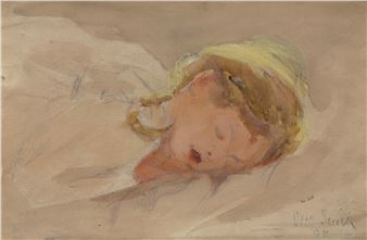 Sleeping Girl - Otto Stark