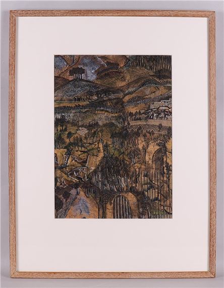 Collage - de Ardennen by Els Amman, 1954