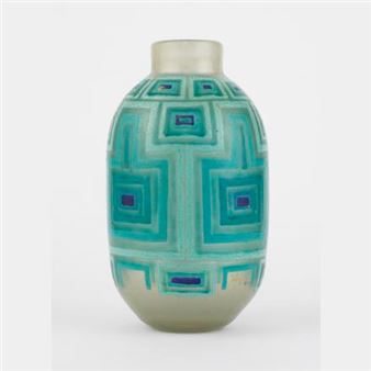 Vase ovoïde - Robert Barriot