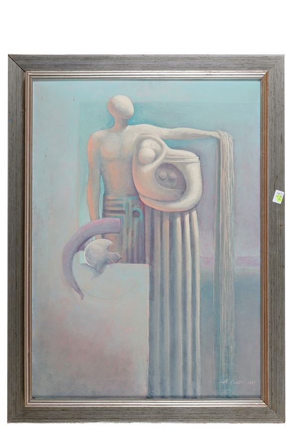 Augusto Conti | DIPINTO DI AUGUSTO CONTI (1989) | MutualArt
