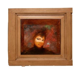 DIPINTO DONNA DI FRANCO ACCURSIO GULINO - Franco Accursio Gulino