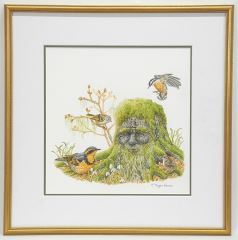 Listening To Wisdom at Tree - M. Morgan Warren