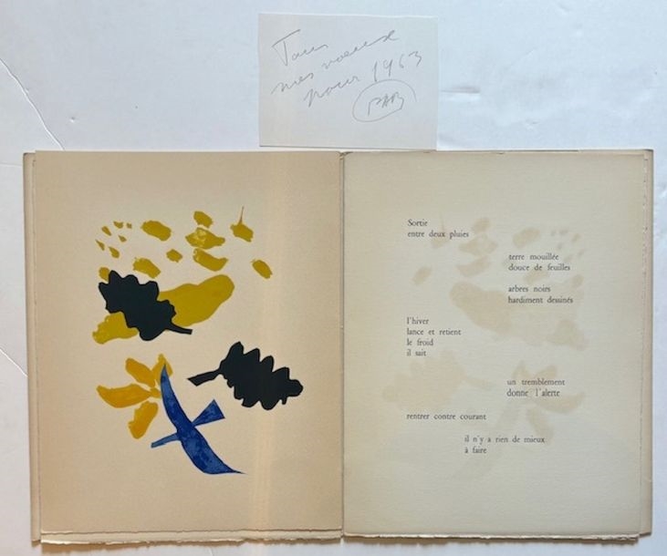 Georges Braque | 7 nominatives pour l'amitié (1963) | MutualArt
