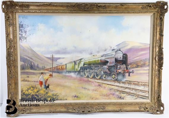 Paul S. Gribble (b.1938- ) Oil on Canvas by Paul S. Gribble, 20th century