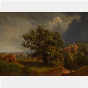 Paysage romantique - Maximilien De Meuron