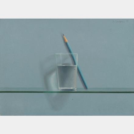 Artwork by Santiago Cárdenas, Verre et mine de plomb, Made of oil on canvas