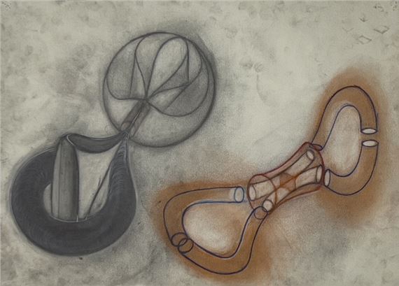 Untitled (Abstract Forms) - John Newman