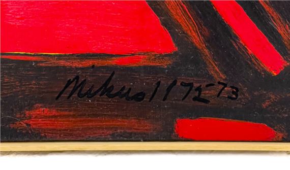 Eleanore Mikus | Red Barn Train (1972) | MutualArt