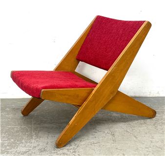 Folding Ficks Reed Chair - Ficks Reed