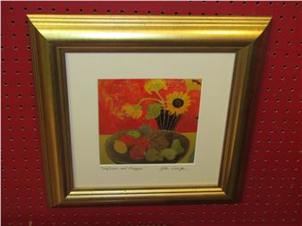 Sunflowers and Pineapple - Sylke Claridge