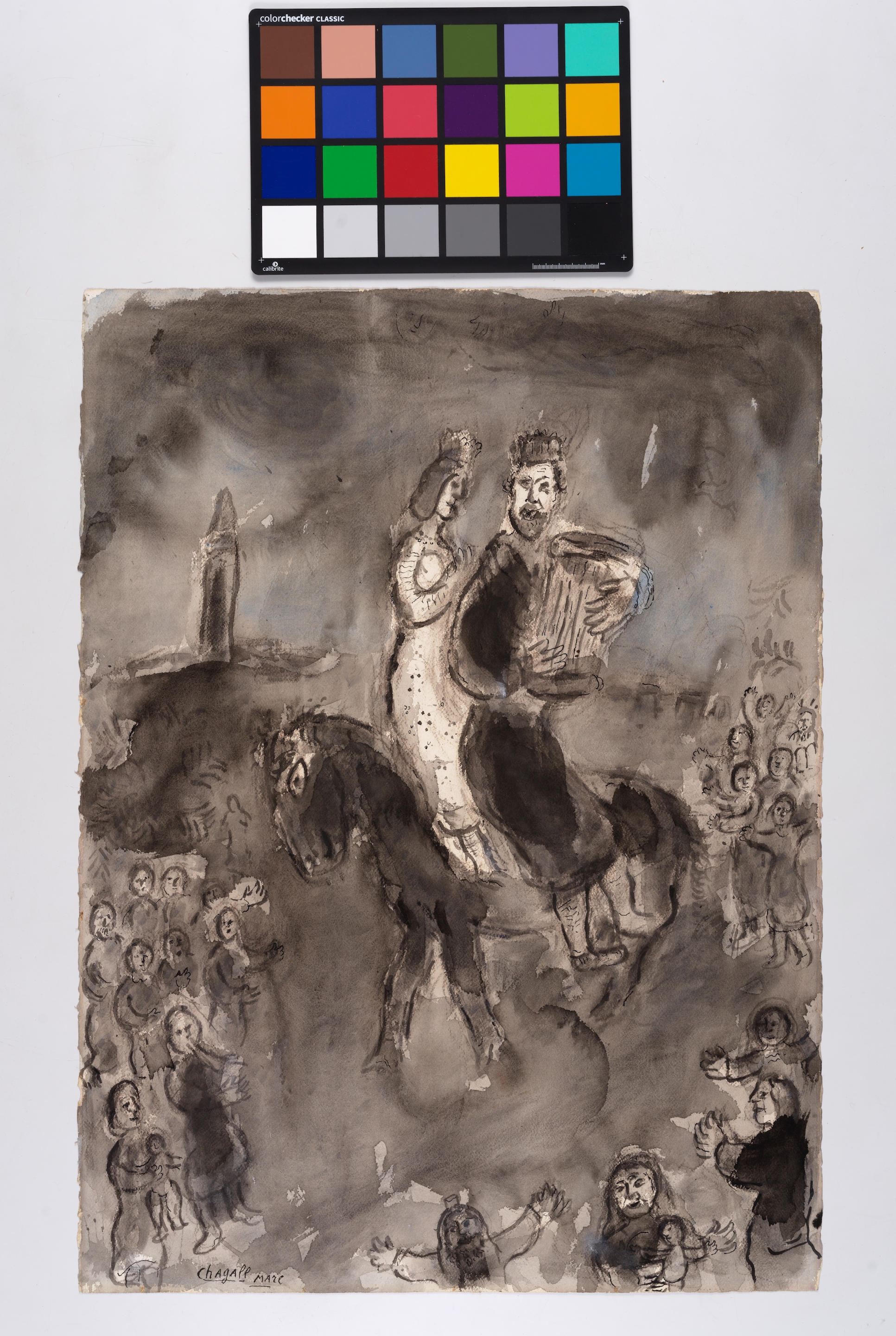 Marc Chagall | Le Roi David (1976 - 1977) | MutualArt