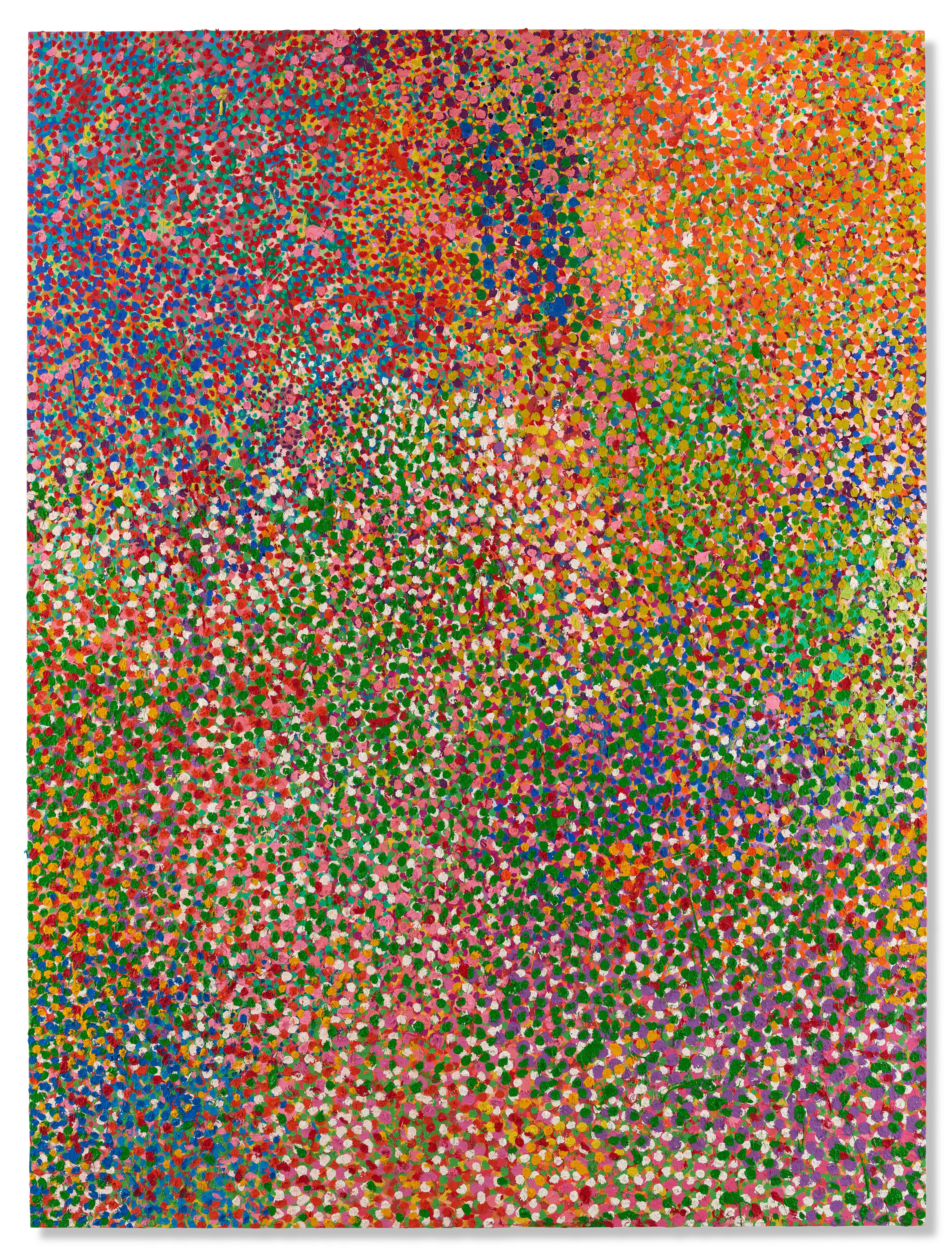 Artwork by Damien Hirst, Veil of Life Everlasting, Made of oil on canvas