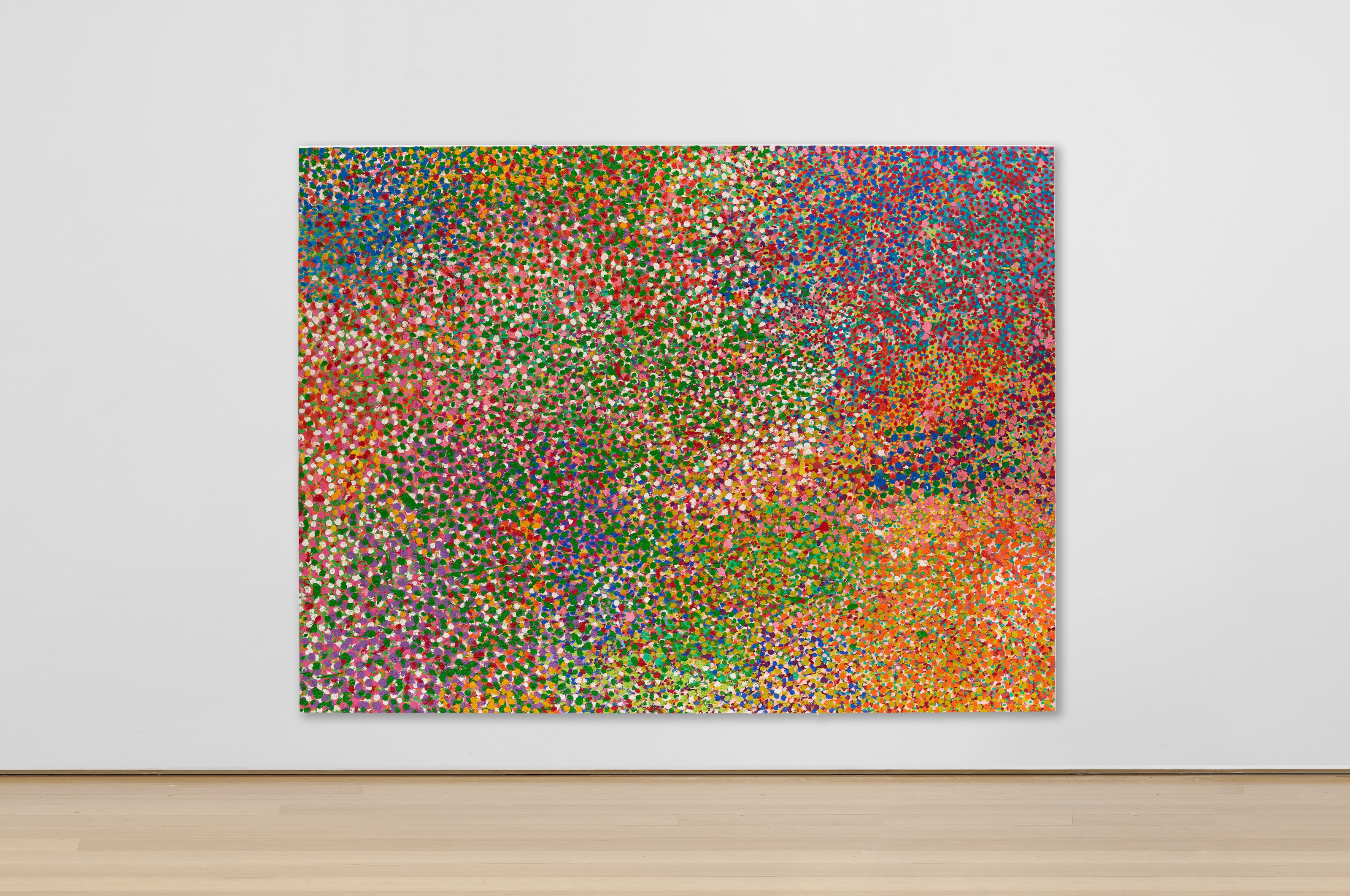 Artwork by Damien Hirst, Veil of Life Everlasting, Made of oil on canvas