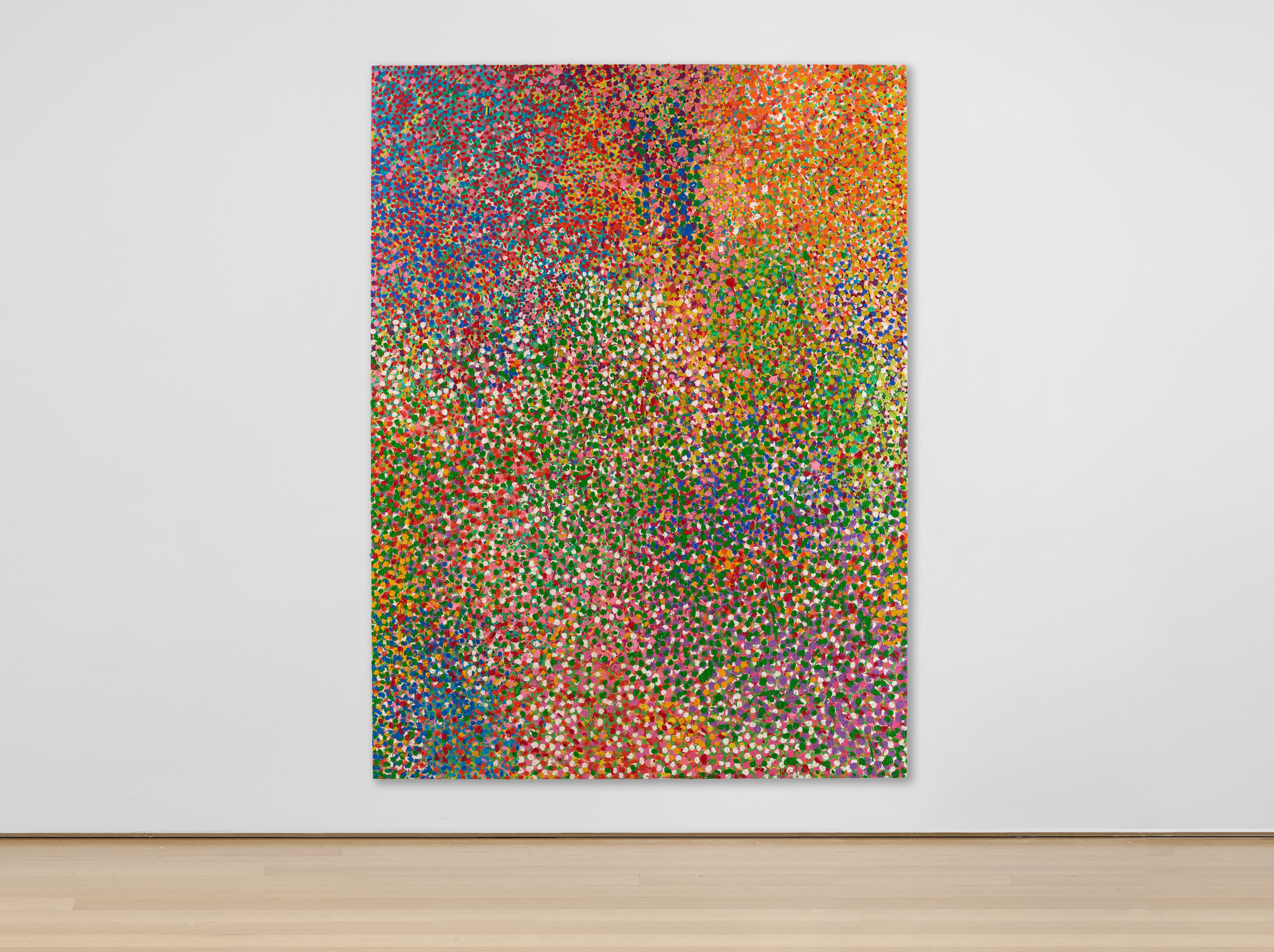Artwork by Damien Hirst, Veil of Life Everlasting, Made of oil on canvas