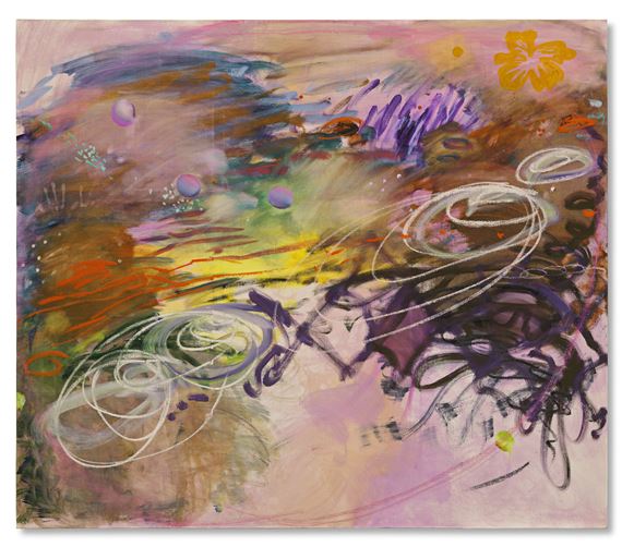 Up bubbles her amorous breath by Emma McIntyre, Painted in 2021