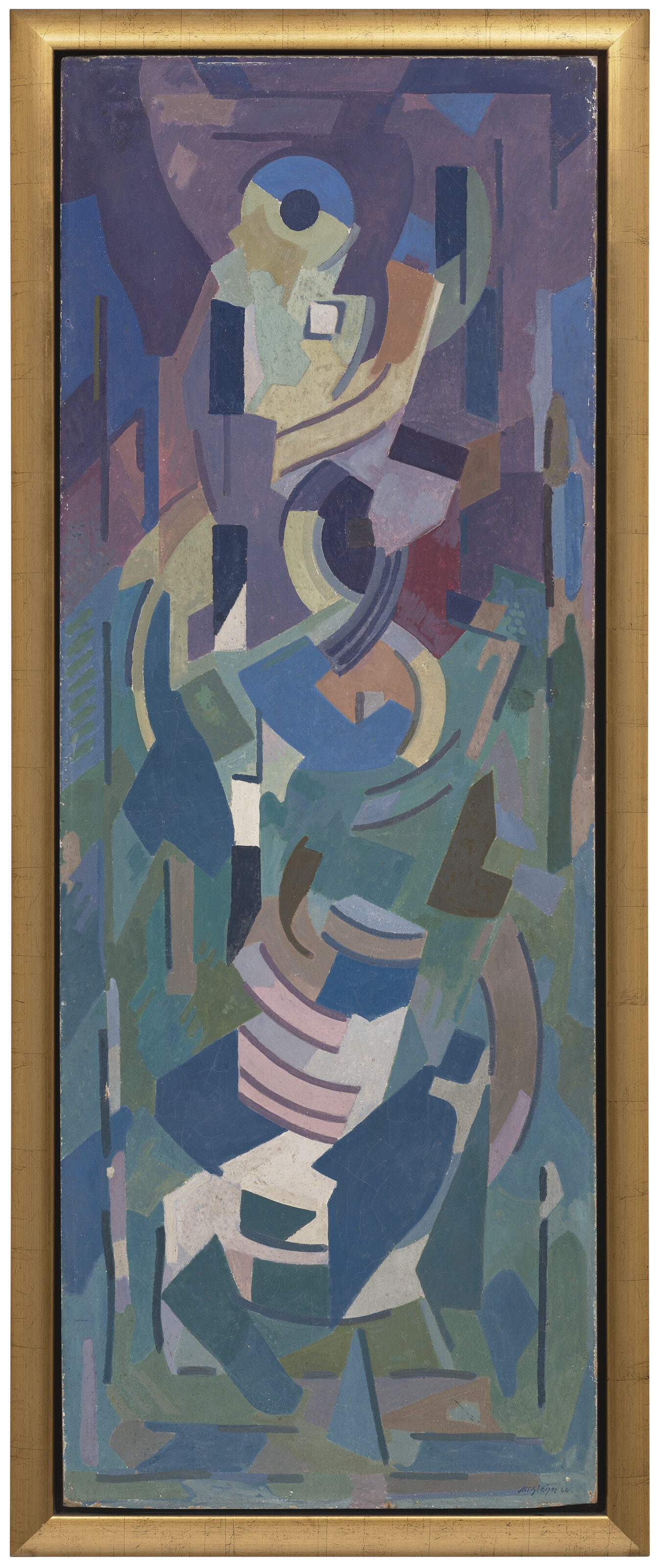 Albert Gleizes | Développement rythmé vert et violet ou Composition ...