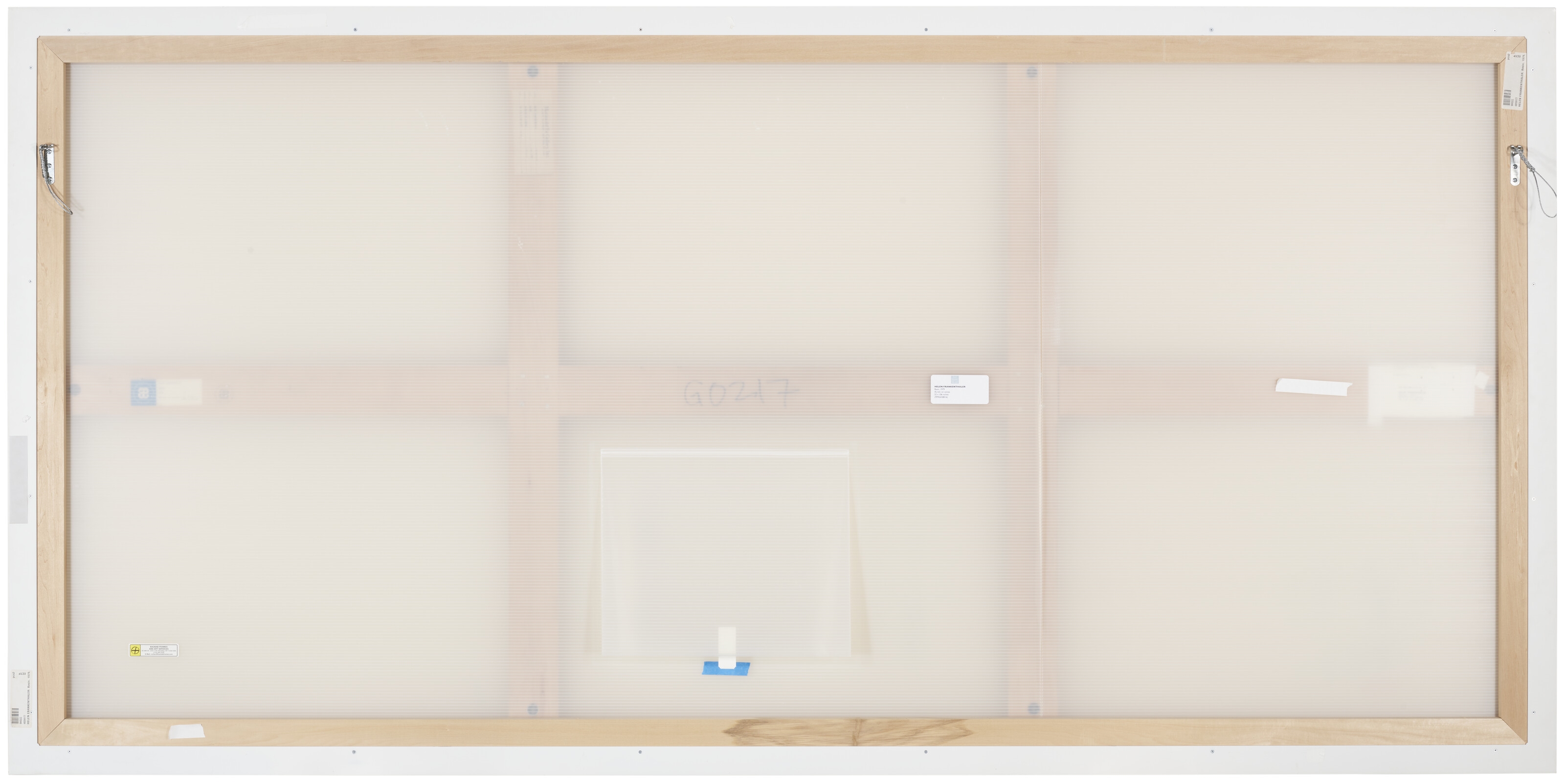 Artwork by Helen Frankenthaler, Basin, Made of acrylic on canvas