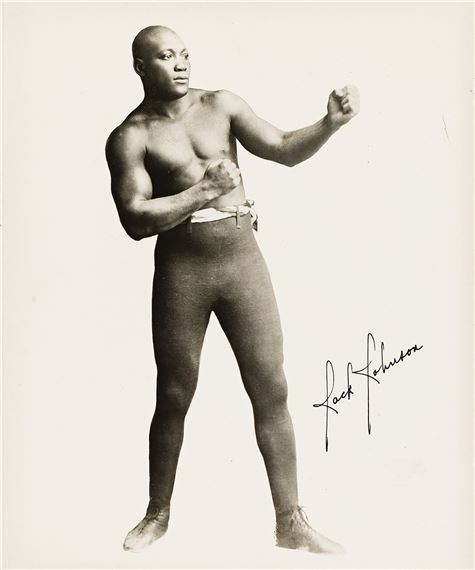 Jack Johnson | Portrait of The First Black World Heavyweight Champion ...