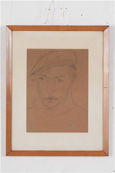 Ritratto di giovane by Filippo de Pisis, 1931