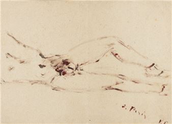 Nudo disteso - Filippo de Pisis