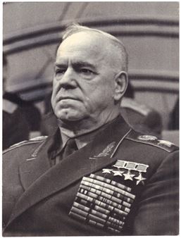 Marshal of the USSR Georgy Konstantinovich Zhukov - Boris Evgenievich Vdovenko