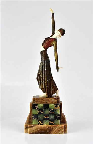 Demétre H. Chiparus | Footsteps (Circa 1925) | MutualArt