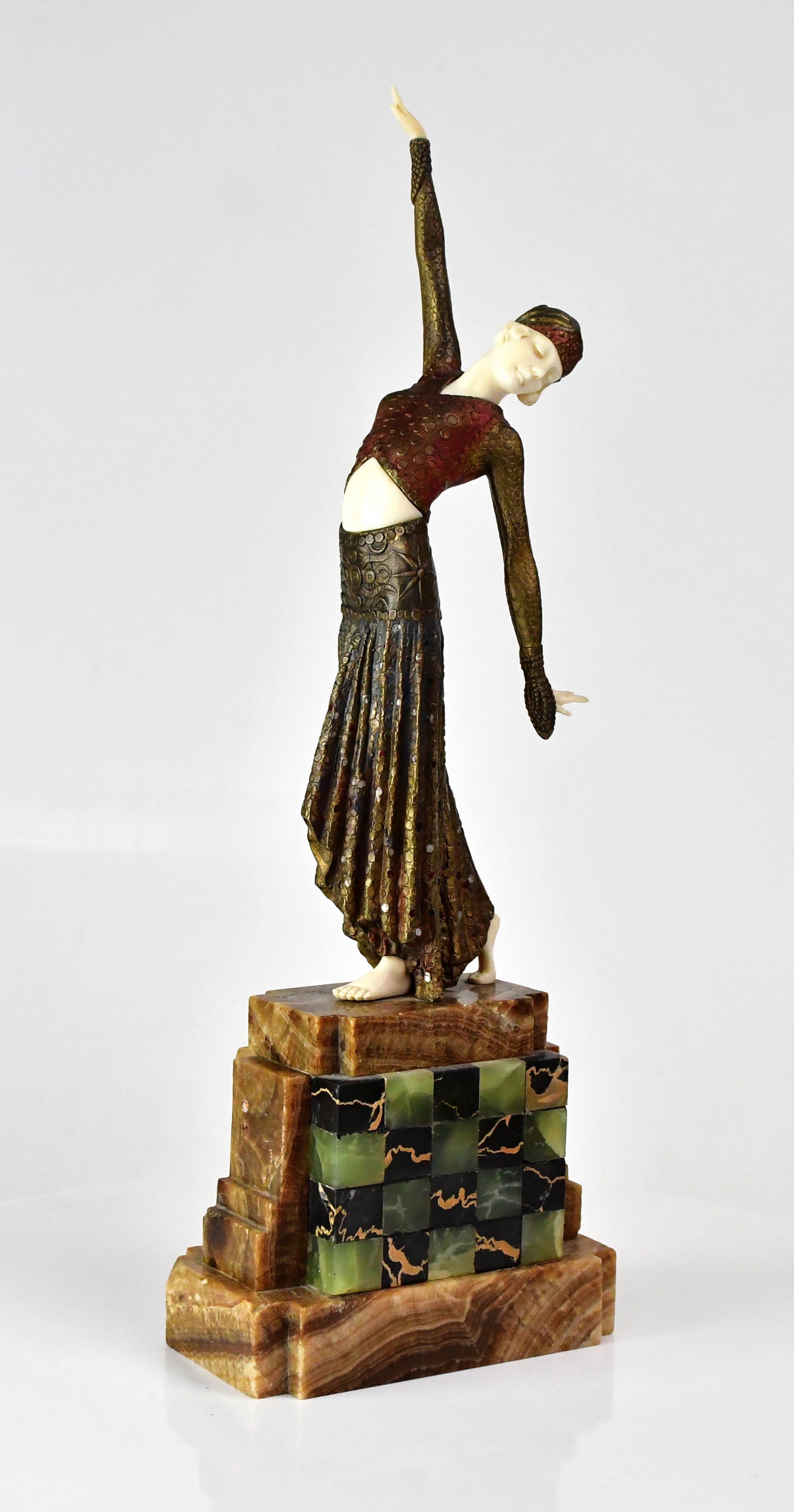 Demétre H. Chiparus | Footsteps (Circa 1925) | MutualArt