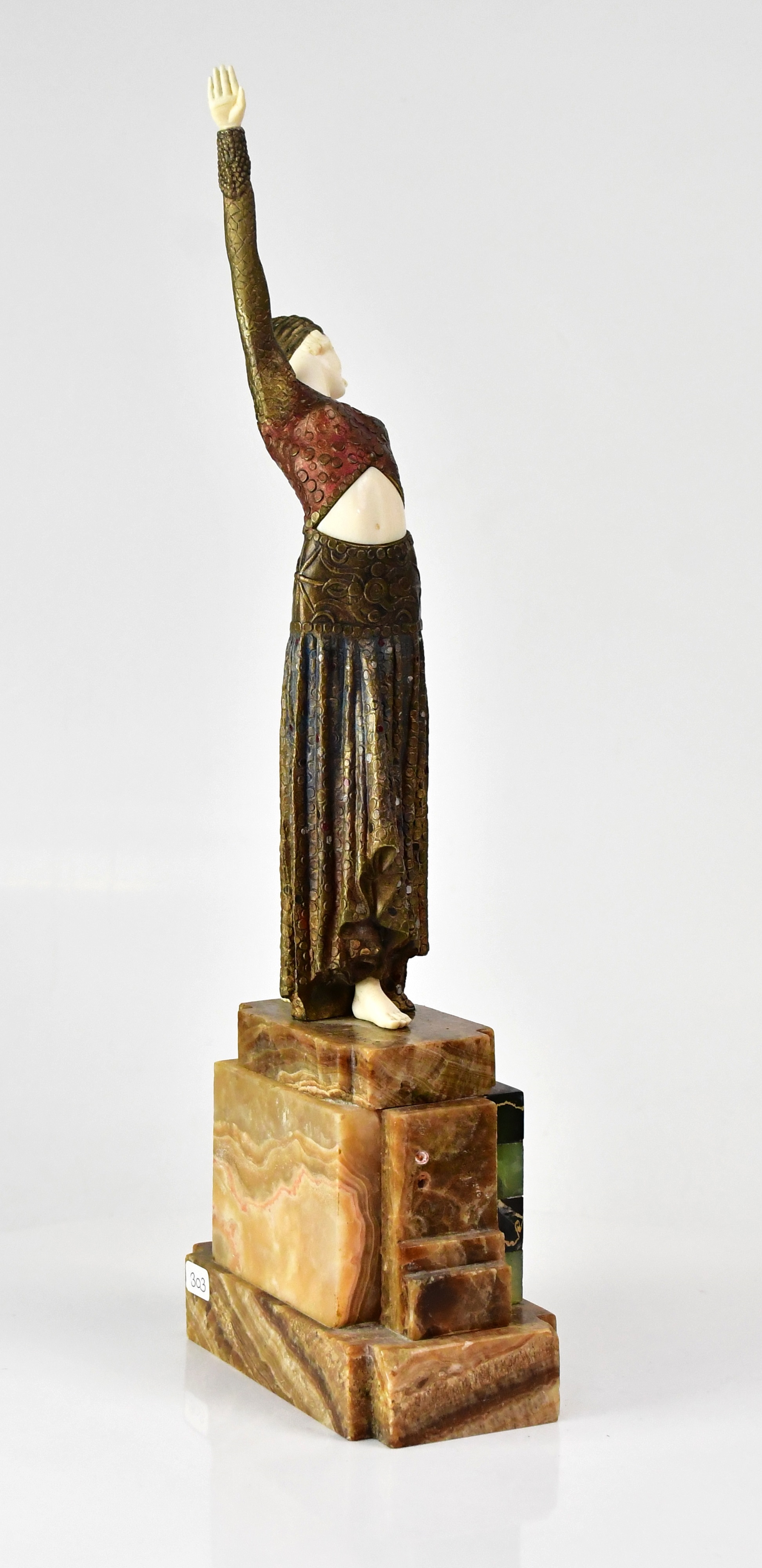 Demétre H. Chiparus | Footsteps (Circa 1925) | MutualArt