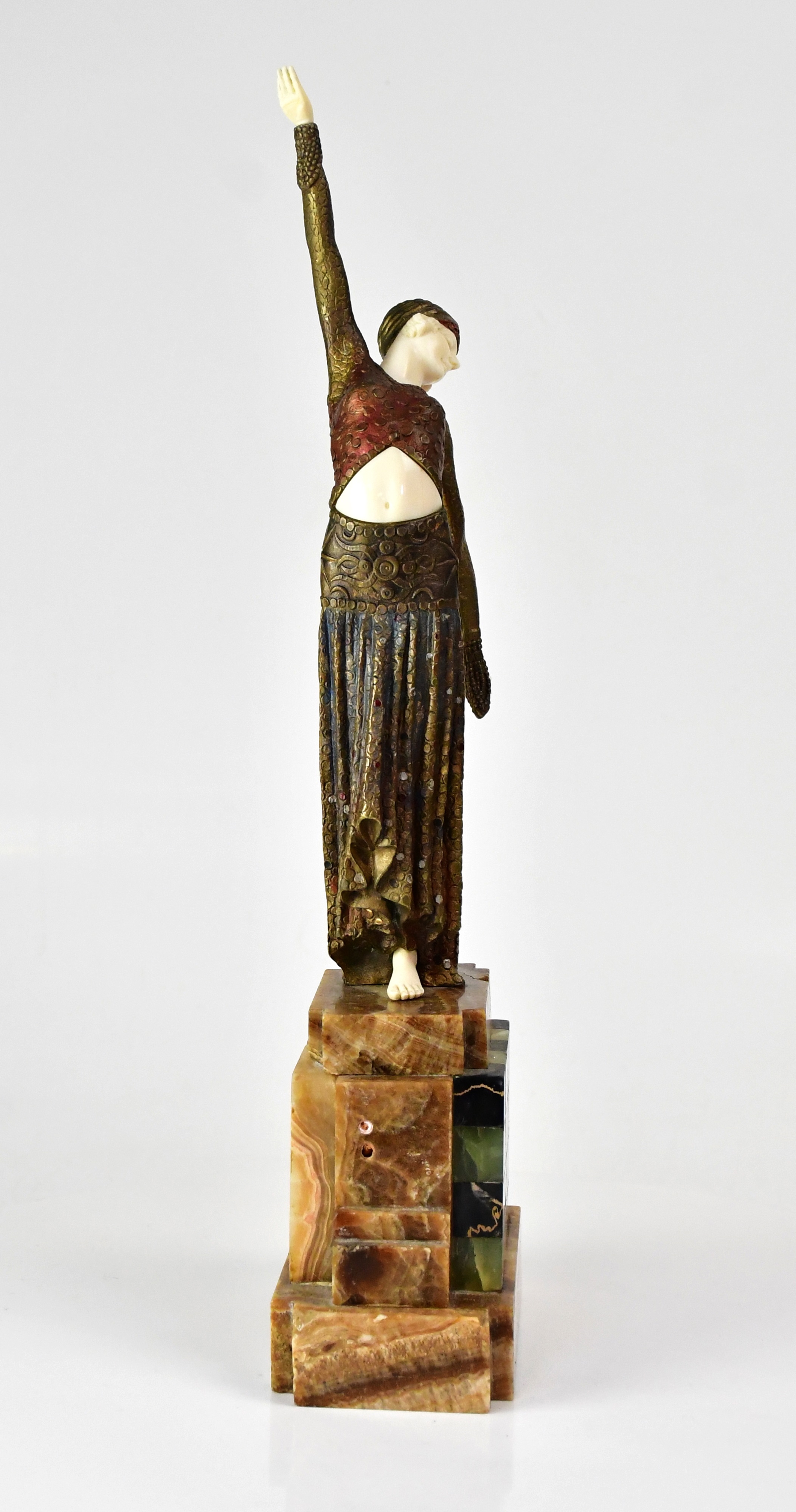 Demétre H. Chiparus | Footsteps (Circa 1925) | MutualArt