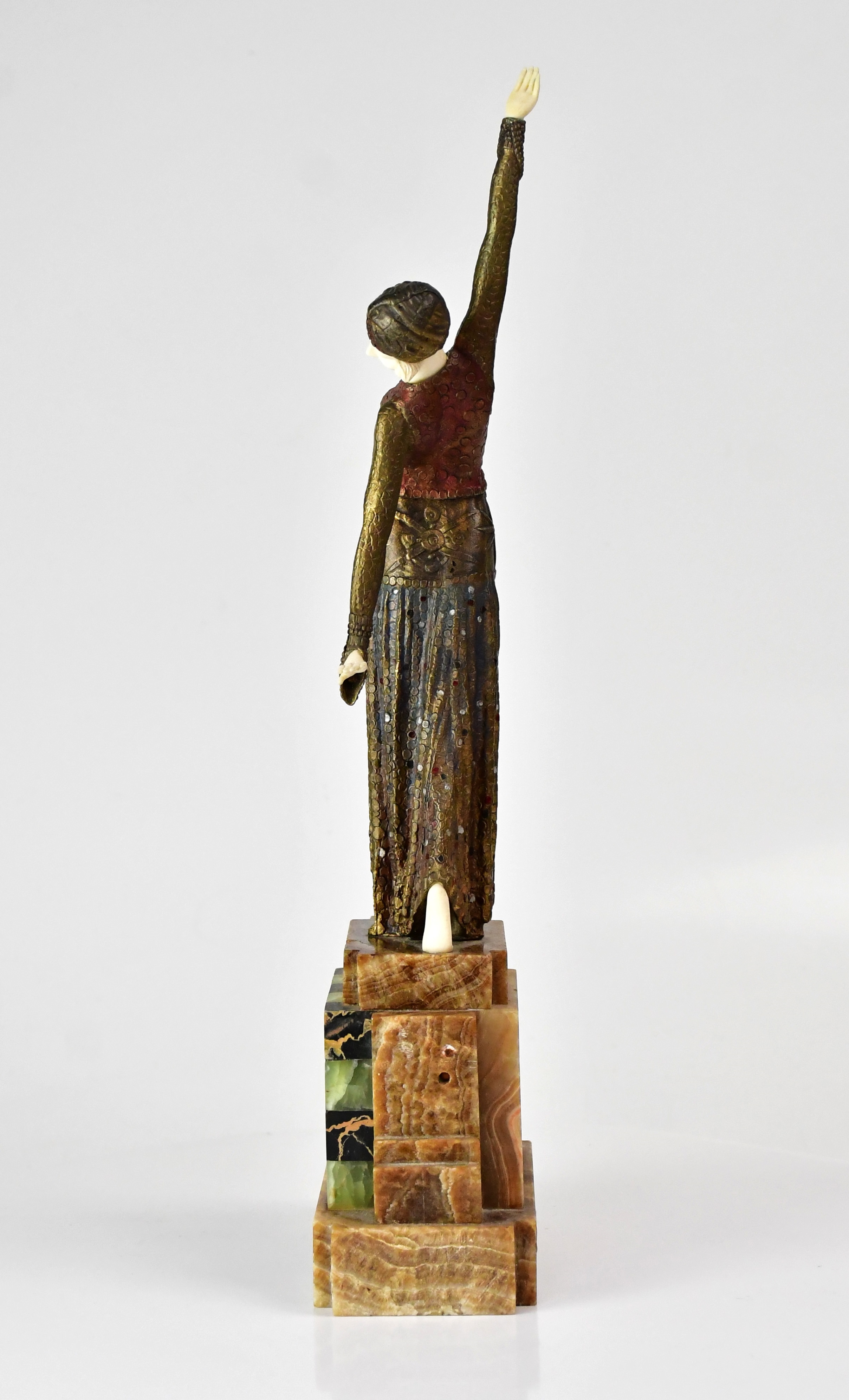 Demétre H. Chiparus | Footsteps (Circa 1925) | MutualArt