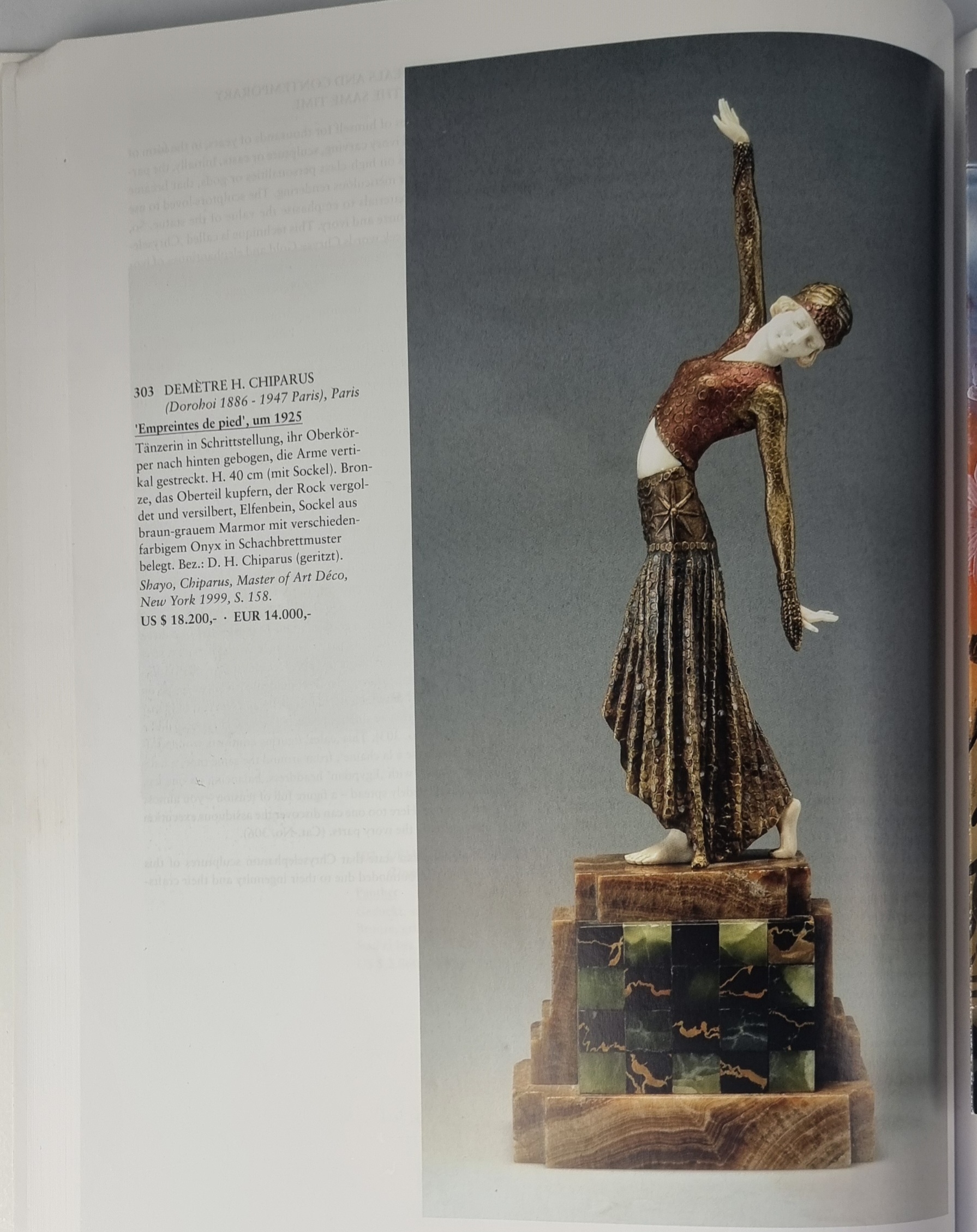 Demétre H. Chiparus | Footsteps (Circa 1925) | MutualArt