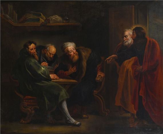 The Vocation of Saint Matthew by Flemish School, 17th Century