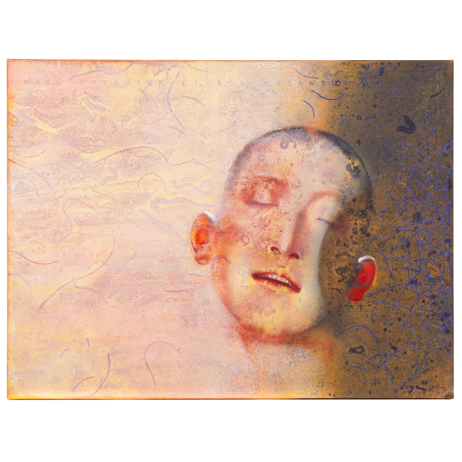 Artwork by Zoya Frolova, Eclipse III, Made of Oil on canvas