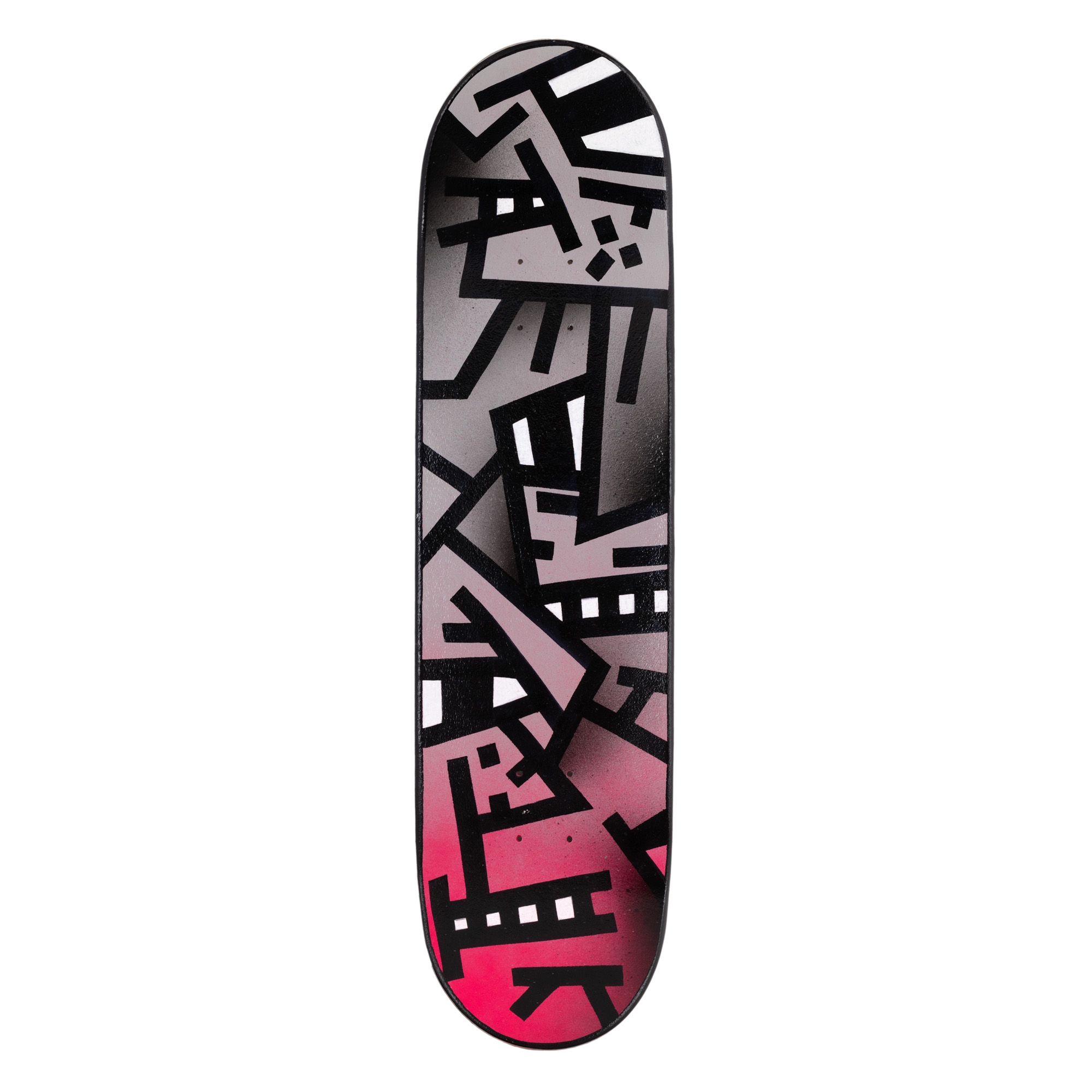 Artwork by Alexandra Ciubotariu, Urban Spirit [2024], Made of acrilic pe skate deck
