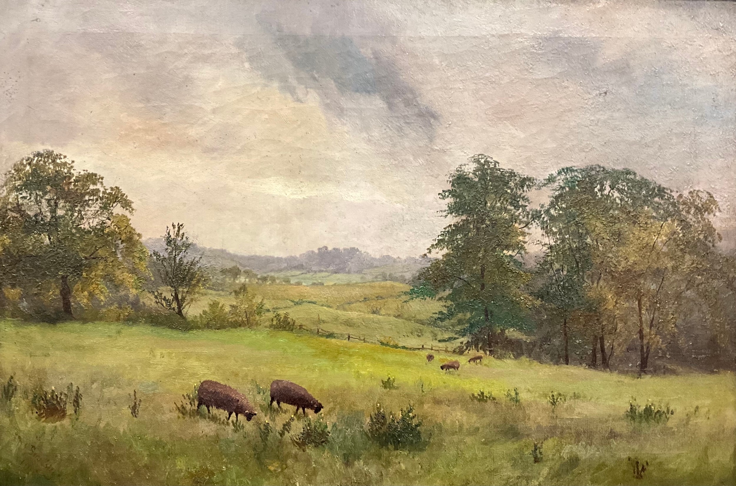 David H. Beardsley | The Grazing Flock, Tormental Fields, Cossall ...
