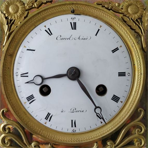 Guillaume | Gilt bronze and chased terminal clock (Circa 1810) | MutualArt