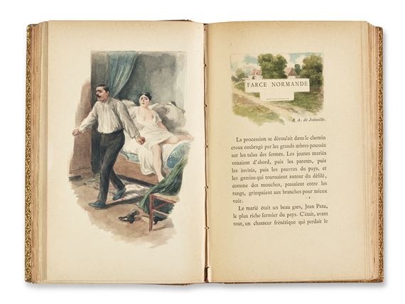 Contes de La Bécasse. Paris : Rouveyre et Blond - Pierre Vidal