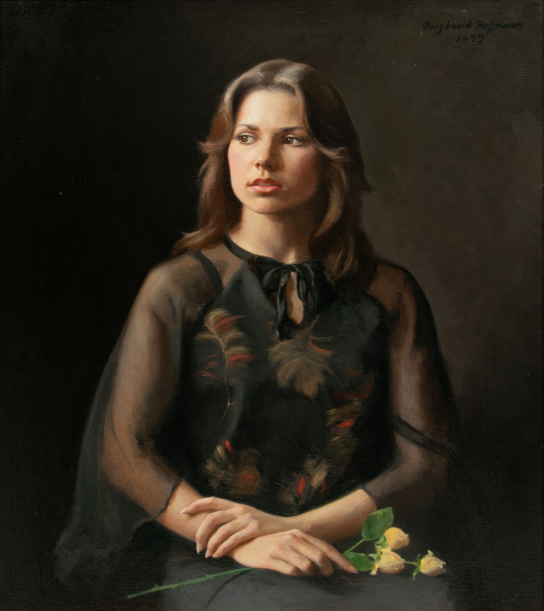 Gary David Hoffmann | Portrait of a Woman (1978) | MutualArt