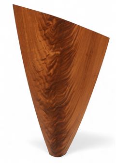 Colin Schleeh (Canadian, B. 1955) Walnut Vase, 2006 H 21.8&quot; W 2.3&quot; L 13.5&quot; - Colin Schleeh
