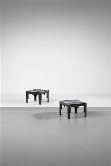 Roberto Fallani | Pair of coffee tables (1990s - 2000s) | MutualArt