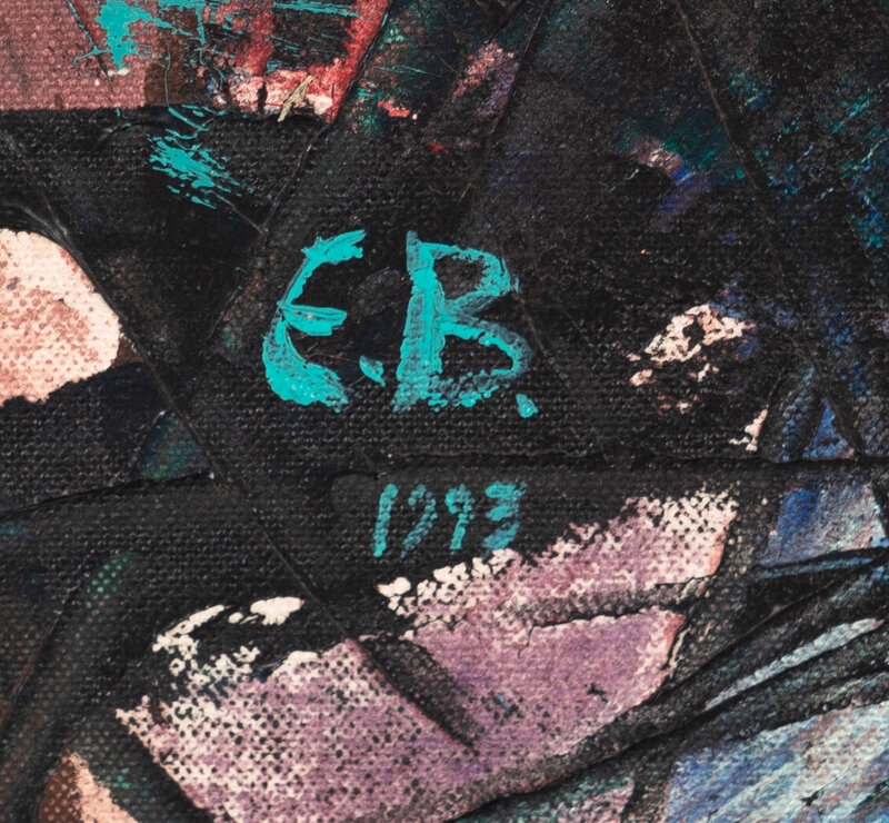 Artwork by Edward Bekkerman, Untitled, Made of acrylic, oil and charcoal on canvas