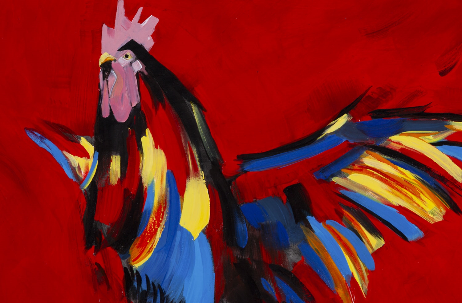 Anna Moon | Red Ruster (2025) | MutualArt